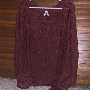 Cardigan with buttons and pockets